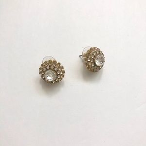 Crystal stone stud earrings from BR